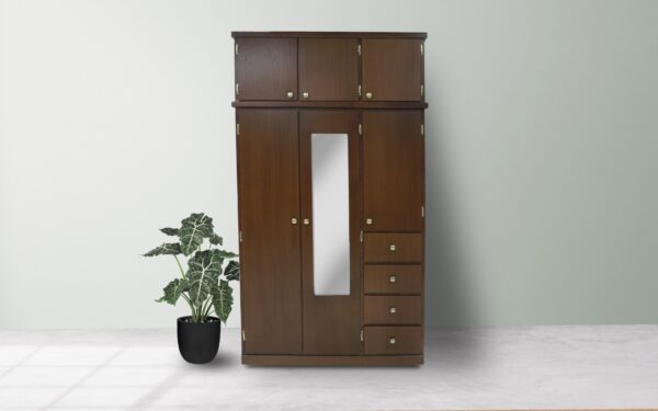 CLOSET ABELARDO 2 PZAS. 120 ANCH COLORES EN ( ONIX METALICO, OXFOR Y CHOCOLATE )