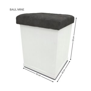 MINE BANCA BAUL 54ALT BCO