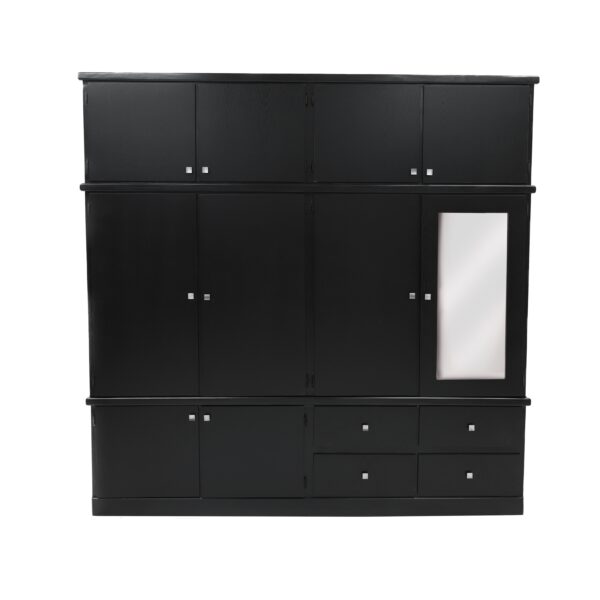 CLOSET COLOSO 3 PZAS. 220 ANCH COLOR ( CHOCOLATE ) - Imagen 2