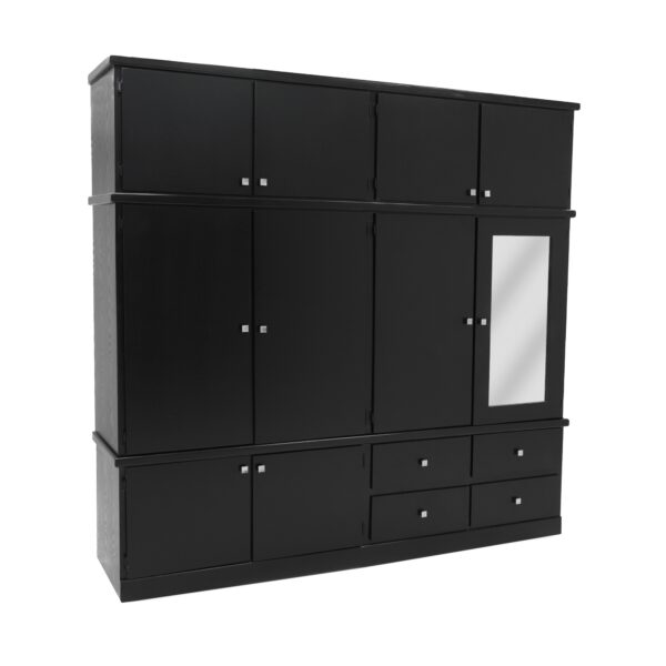 CLOSET COLOSO 3 PZAS. 220 ANCH COLOR ( CHOCOLATE ) - Imagen 3