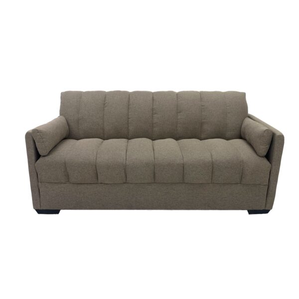 CELTA FUTON VERTICAL LINO BEIGE 195 ANC - Imagen 2
