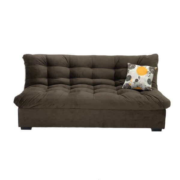 TOTO FUTON CHOCO TERCIOPELO 182 ANC. - Imagen 5