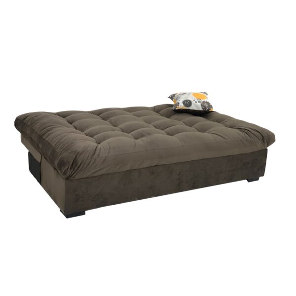 TOTO FUTON CHOCO TERCIOPELO 182 ANC. - Imagen 7