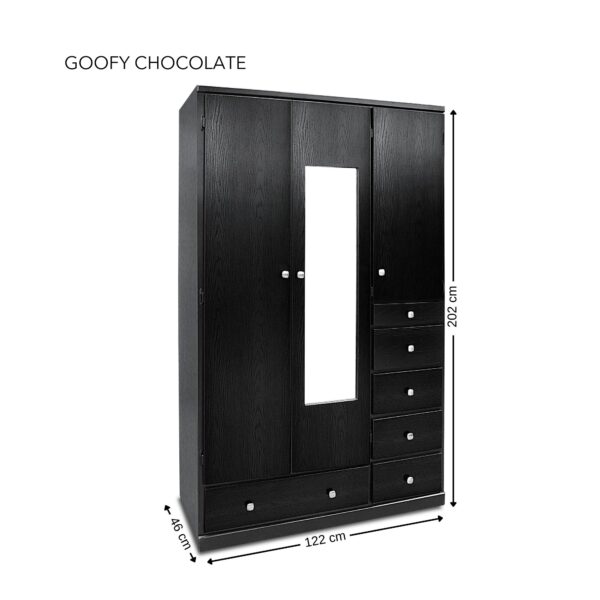 CLOSET GOOFY CHOCOLATE TEXTURA L12O - Imagen 5