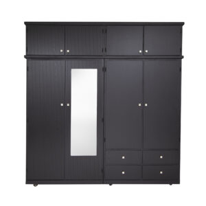 CLOSET HULK 3 PZAS. 220 ANCH COLORES EN ( CEDRO, ONIX METALICO O CHOCO )
