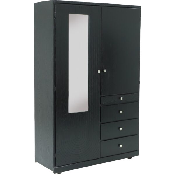 CLOSEET MEMIN ARCO L120 COLORES ( ONIX METALICO, NOGAL Y CHOCOLATE ) - Imagen 3