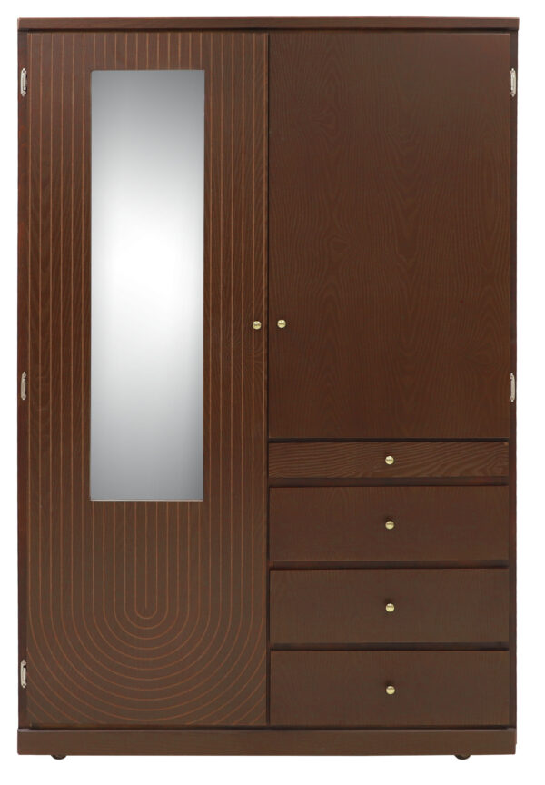 CLOSEET MEMIN ARCO L120 COLORES ( ONIX METALICO, NOGAL Y CHOCOLATE ) - Imagen 9