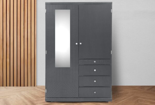 CLOSEET MEMIN ARCO L120 COLORES ( ONIX METALICO, NOGAL Y CHOCOLATE ) - Imagen 12