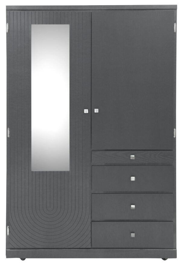 CLOSEET MEMIN ARCO L120 COLORES ( ONIX METALICO, NOGAL Y CHOCOLATE ) - Imagen 13