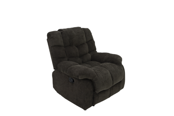 RECLINABLE LEON EN TELA VELVET LATE, VELVET CHOCOLATE O VELVET GRIS - Imagen 14