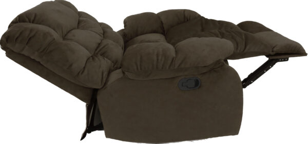 RECLINABLE LEON EN TELA VELVET LATE, VELVET CHOCOLATE O VELVET GRIS - Imagen 13