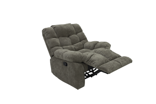 RECLINABLE LEON EN TELA VELVET LATE, VELVET CHOCOLATE O VELVET GRIS - Imagen 2