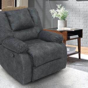 RECLINABLE MECEDORA EN TELA VELVET LATE, VELVET CHOCOLATE, VELVET GRIS