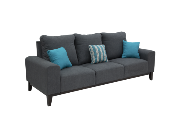 SALA ALORA 3, 2, 1 EN COLORES GRIS CARBON O CAPUCHINO - Imagen 2