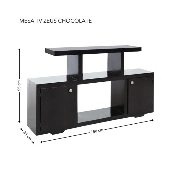 CHOCO ZEUS 30 EN COLOR CHOCOLATE 163 ANCH - Imagen 3