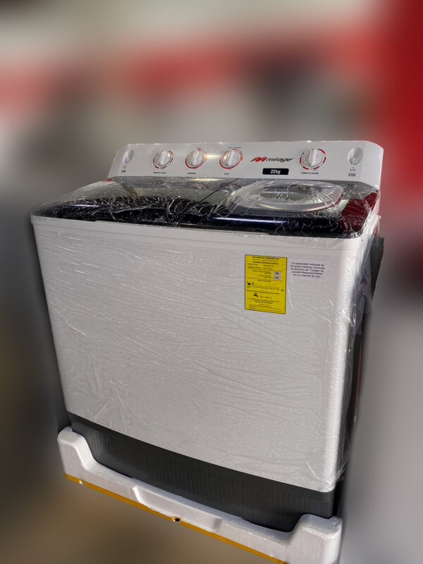 LAVADORA MIRAGE 22 KG