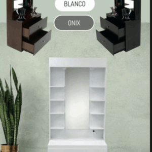 VANITY ANILU BLANCO/CHOCOLATE/ONIX/NOGAL