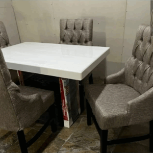 COMEDOR SASHA LORETO NUEZ 4 SILLAS